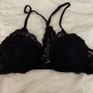 Date racerback lace t back bra
